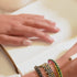Blanc x Or | Bracelet Maillons Catena